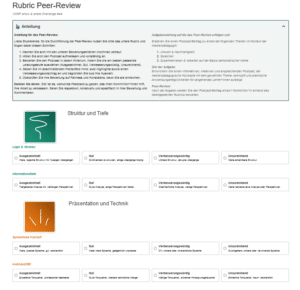 Peer-Review Formular